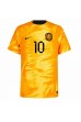 Fotbalové Dres Holandsko Memphis Depay #10 Domácí Oblečení MS 2022 Krátký Rukáv